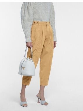 Citizens Of Humanity Leona Cropped Pleated Trousers
